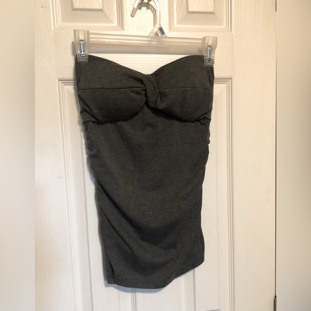 Gray Tube Top